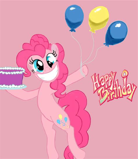 Pinkie Pie Happy Birthday By Harubayonetta36 On Deviantart