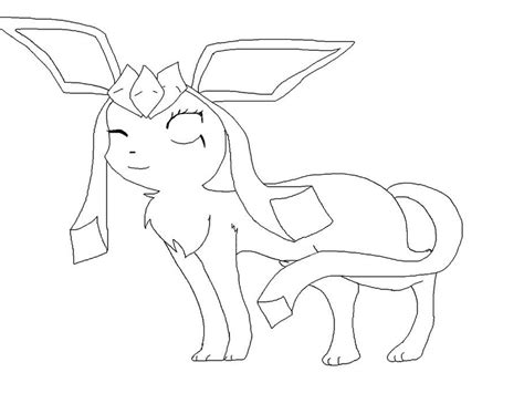 Pokemon Glaceon Coloring Pages Pokemon Coloring Pages Pokemon