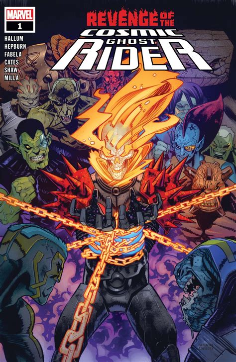 Revenge Of The Cosmic Ghost Rider 1 Cover In Rob Rs Cosmic Ghost