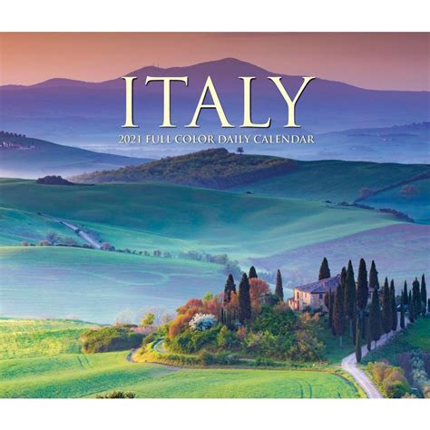 Italy Desk Calendar