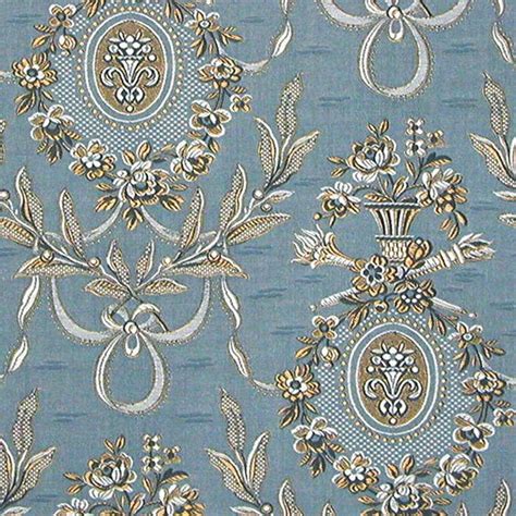 Victorian Curtain And Upholstery Fabric Victoriana Backhausen Royal
