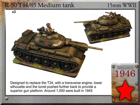 15mm Soviet Tanks For 1946 Felixs Gaming Pages