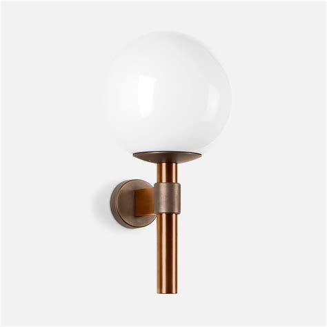 Bega Wall Luminaire Boom Collection Unshielded Torch Copper
