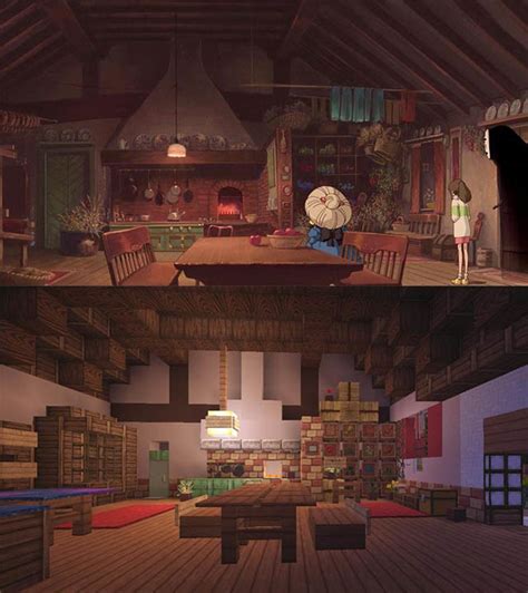 Chihiros Reise Ins Zauberland Ghibli Meisterwerk In Minecraft Nachgebaut Games