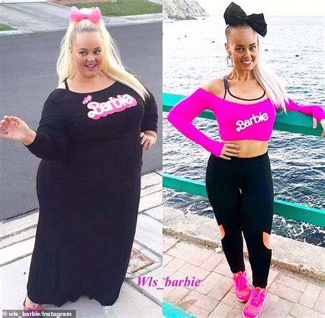 Barbie Obsessed Kayla Lavende 36 Shed A Staggering 90 Kilos Daily Mail Online