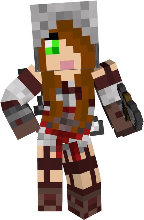 Minecraft Girl Skin Png Clipart Background Png Play