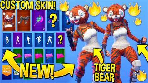 New Tiger Team Leader Skin In Fortnite Custom Fortnite Skin