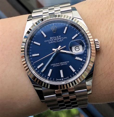 Rolex 2019 Blue Datejust 36 Ref126234 Watches