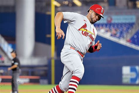 Pujols Paces Cardinals In Win Against Marlins Fulton Sun
