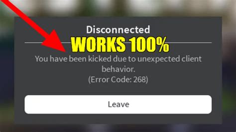 Roblox Error Code 268 How To Fix You Have Been Kicked Due To Unexpected Client Behavior