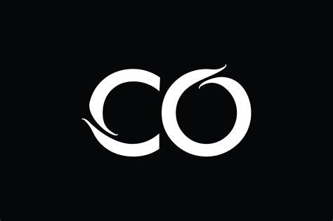 Co Monogram Logo Design By Vectorseller Thehungryjpeg
