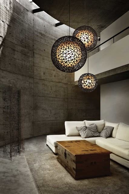 Contemporary ceiling lights living room. Living Room Lighting Gallery - Contemporary - Pendant ...