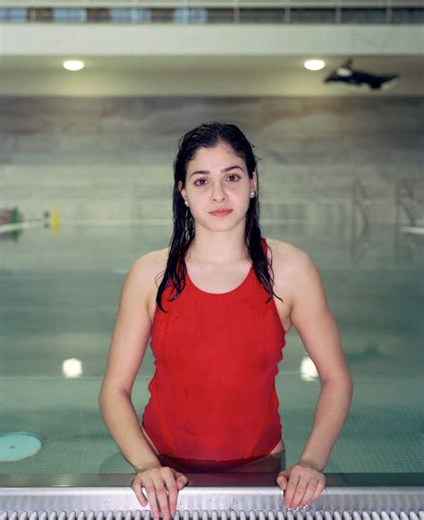 She is a swimmer and a very she once swam to save 20 lives. Starlet Arcade: Yusra Mardini