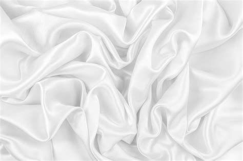 Premium Photo Luxurious Of Smooth White Silk Or Satin Fabric Texture