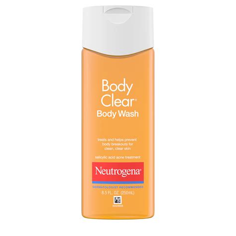 Neutrogena Body Clear Acne Body Wash Salicylic Acid Fl Oz Walmart Com