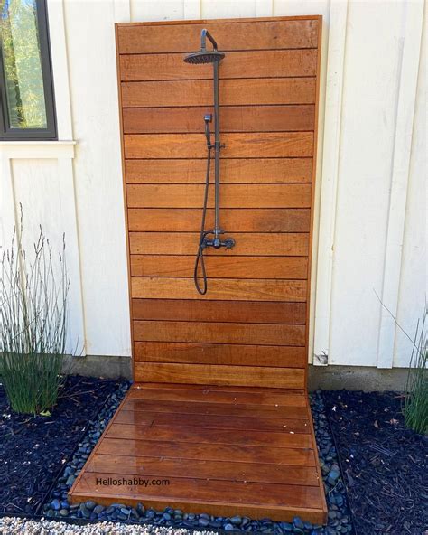 7 Beautiful Outdoor Shower Ideas ~ Interior And Exterior Solutions