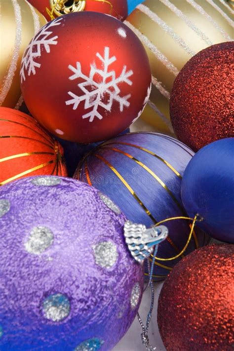 Colorful Christmas Balls Stock Photo Image Of Balls Xmas 1512950