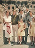 Jimmy Stewart with wife Gloria, sons Michael and Ronald and twins Judy ...