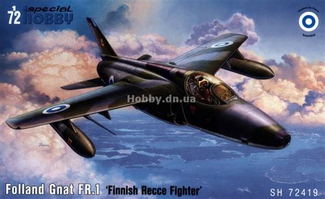 Special Hobby 72419 Folland Gnat Fr1 Finnish Recce Fighter Plastic