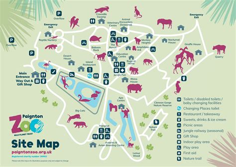 Our Zoo Maps • Paignton Zoo