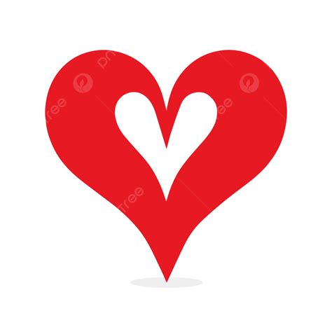Abstract Vector Heart Icon Design Template Heart Heart Icon Heart
