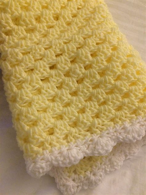 Easy Crochet Baby Blanket Oliver Rebecca