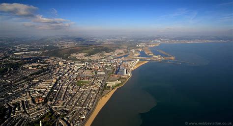 Swansea Wales Aerial Photograph Aerial Photographs Of Great Britain