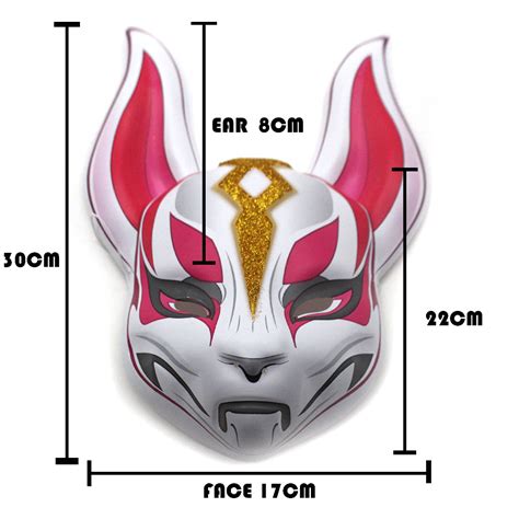 Fortnite Fox Drift Mask Cosplay Costume Fortnite Full Face