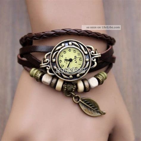Brand 2017 duoya uhren frauen luxus gold frauen armband quarz armbanduhr damen kleid weibliche leder. Mode Retro Damenuhr Quarz Uhr Armbanduhr Uhren Leder ...