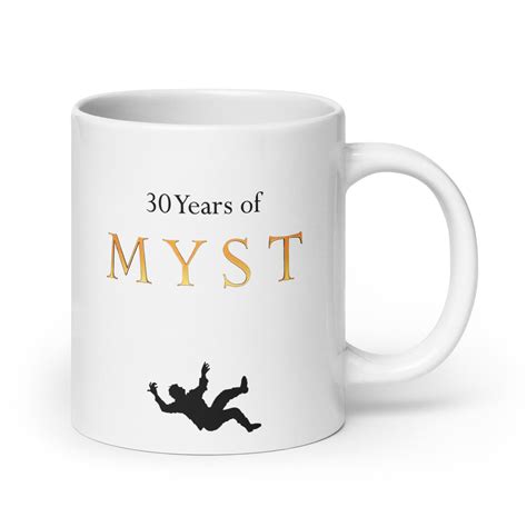 Myst 30 Years Mug 20oz Cyan Worlds