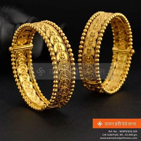 Pin By Tulasi Tangeti On Temple Jewellery Gold Bangles Design