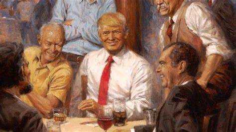 President Trumps White House Painting Has A ‘feminist Message