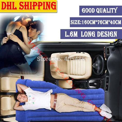 Dhl Travel Bed Car Front Back Seat Cover Mattress Car Inflatable Car Bed For For Audi A1 A4 B8