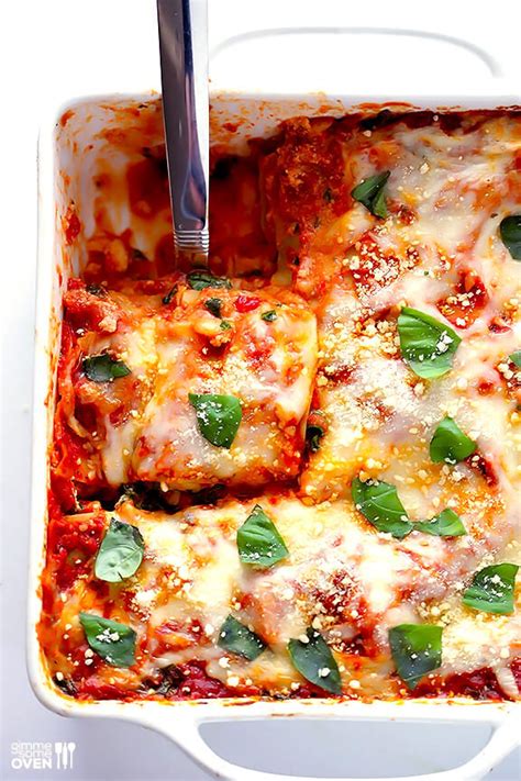 10 Minute Spinach Lasagna Gimme Some Oven