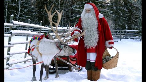 Weihnachtsmanndorf In Rovaniemi Lappland Finnland Weihnachtsmann