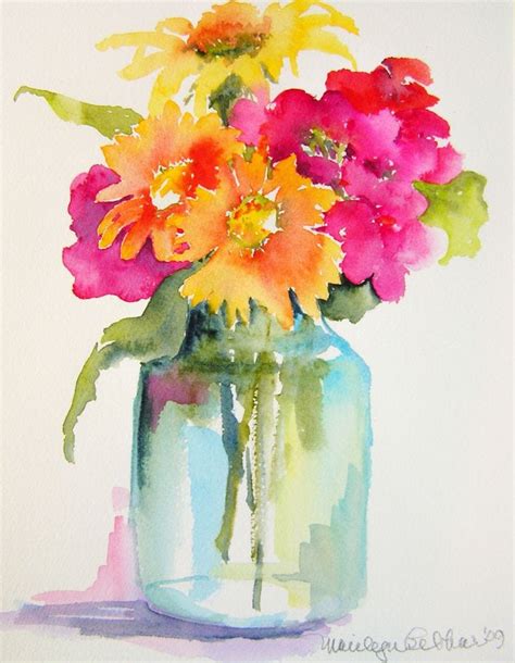 It is a great follow on from my first book if you have already read that one and would like more step by step demonstrations. 25 Beautiful Watercolor Flower Painting Ideas ...