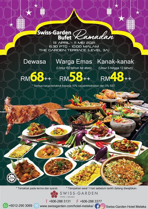 12 Buffet Ramadhan Best Di Negeri Melaka 2021