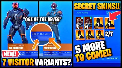 New 5 More Secret Skins Coming To Fortnite Season 10 Visitor