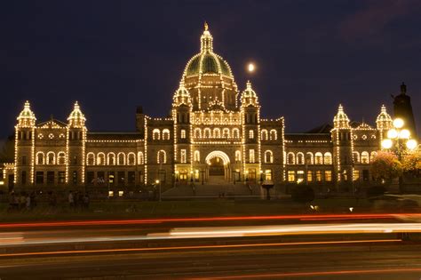 Victoria Parliament At Night Kusemuckl Flickr