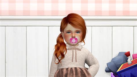 Coupurelectriquenanto Honey Hair Toddler Version Emily Cc Finds