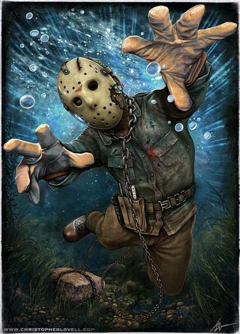 Jason Voorheesfriday The 13th Horror Fans Horror Horror Art