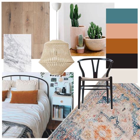 Boho Mood Board Interior Design Home Decor Home