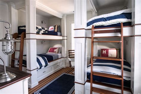 Bunk Beds For Four Or More In 23 Boys Bedroom Home Design Lover