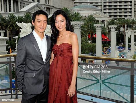 Newlyweds Daniel Wu And Lisa Selesner At Caesars Palace Photos And