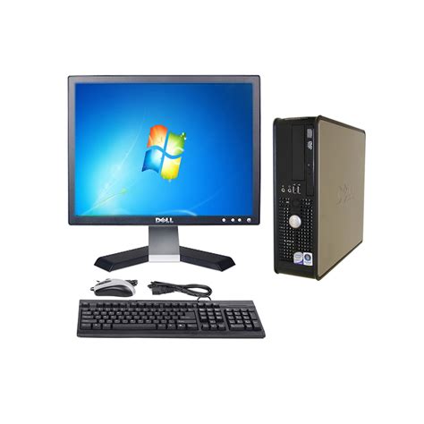 Perform computing tasks conveniently using dell desktop computers. Dell OptiPlex GX520 Slim Set: Front Source Tech