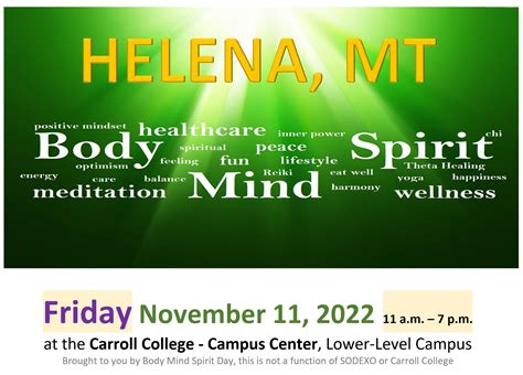 Body Mind Spirit Day | Visit Helena, Montana