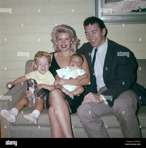 jayne mansfield 1933 1967 american film actress with second husband miklos hargitay about 1962