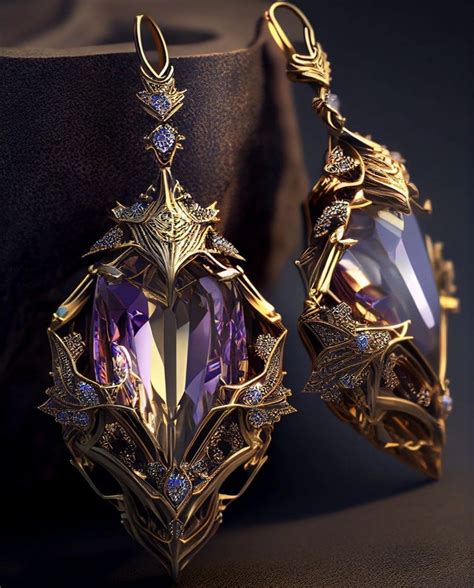 Purpleowlart In 2023 Fantasy Jewelry Dark Jewelry Magical Jewelry