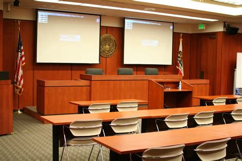 Usc Gould School Of Law Courtroom Interior No 4293 Flickr