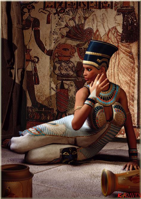 Nefertiti Queen Of Egypt By K Raven On Deviantart